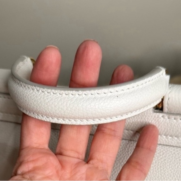 Dolce & Gabbana Miss Sicily Satchel Bag . White. - Picture 10 of 10